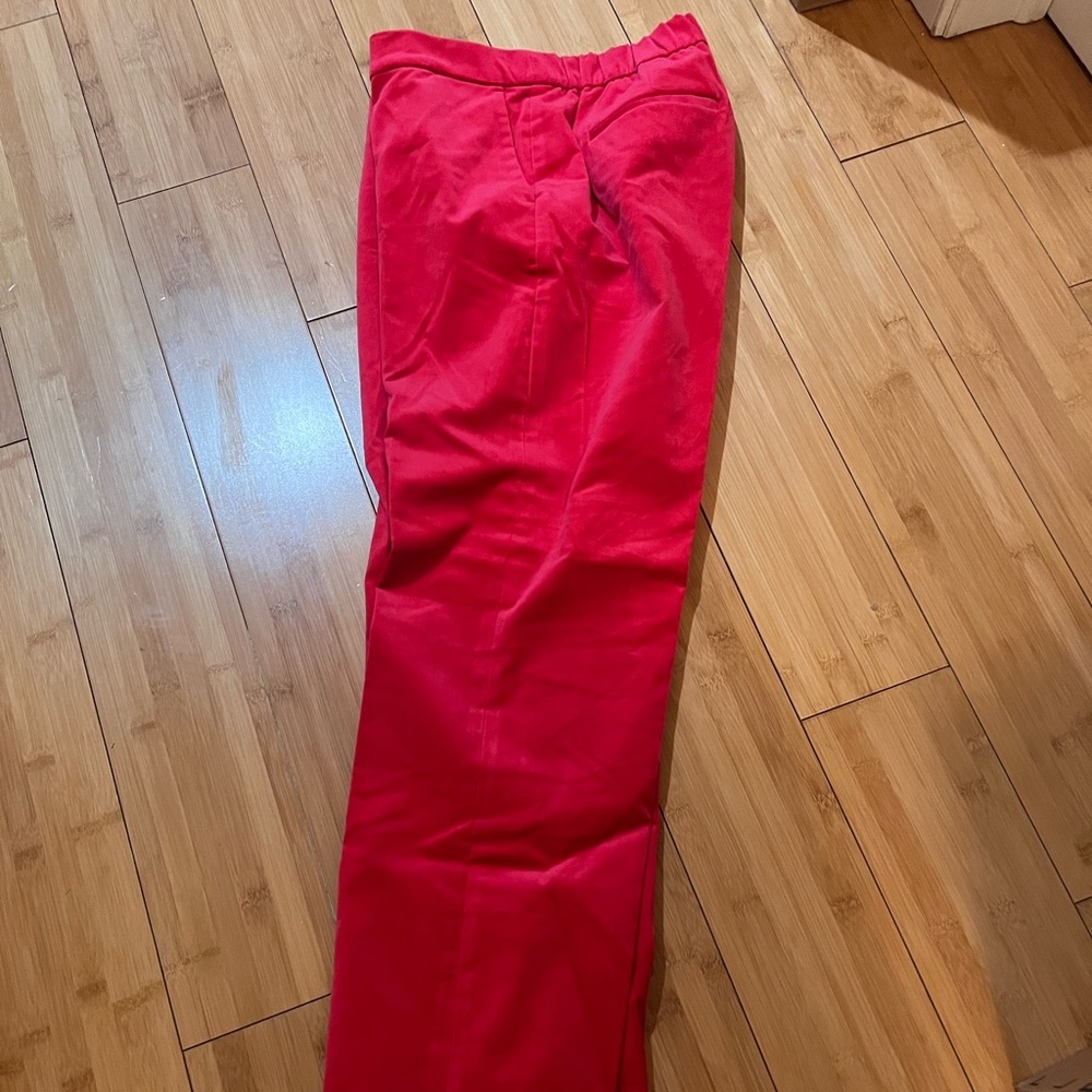 Vibrant Red Pants - Picture 4 of 12